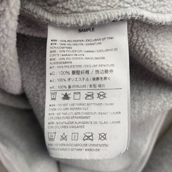 Arc'teryx Sweater Knit Covert Gray Crewneck Fleece Pocket Small Arcteryx - Picture 4 of 5